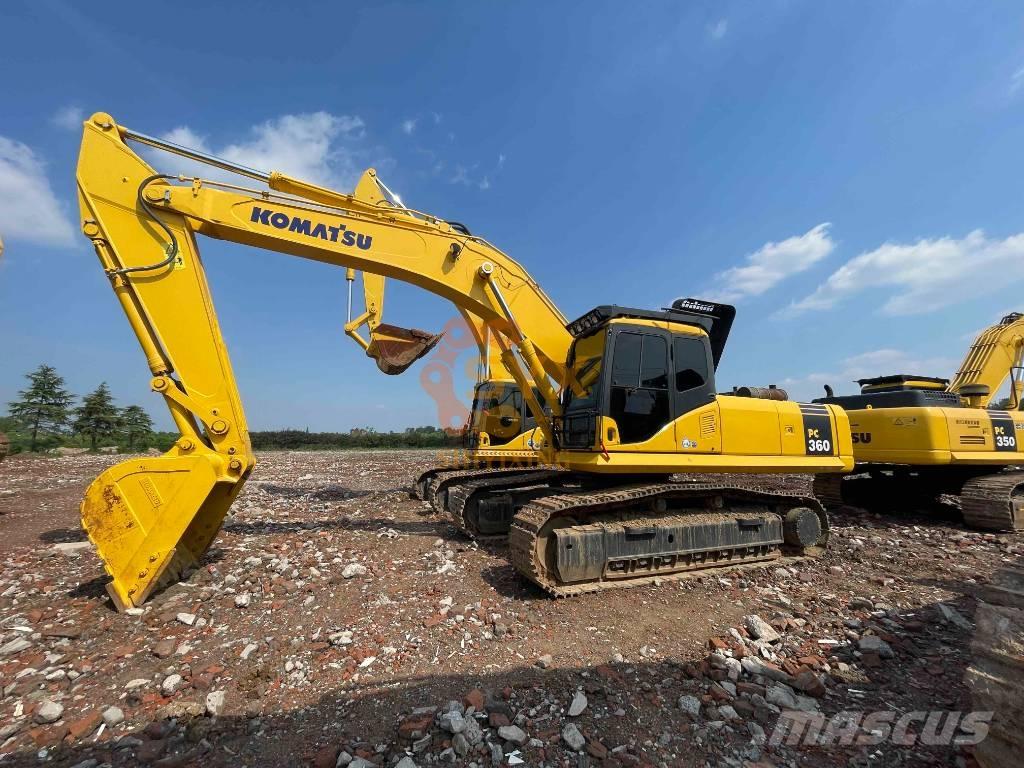 Komatsu PC 360-7 Kāpurķēžu ekskavatori