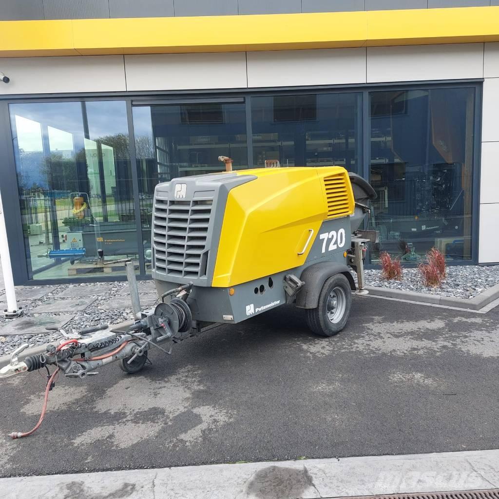 Putzmeister P 720 TD Kravas mašīna- betona sūknis