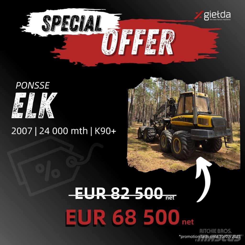 Ponsse Elk Forvarderi