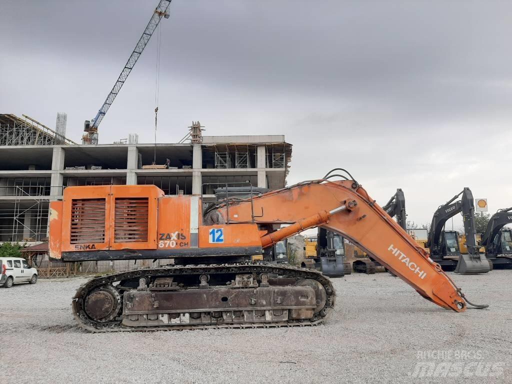 Hitachi ZX 670 LC H Kāpurķēžu ekskavatori