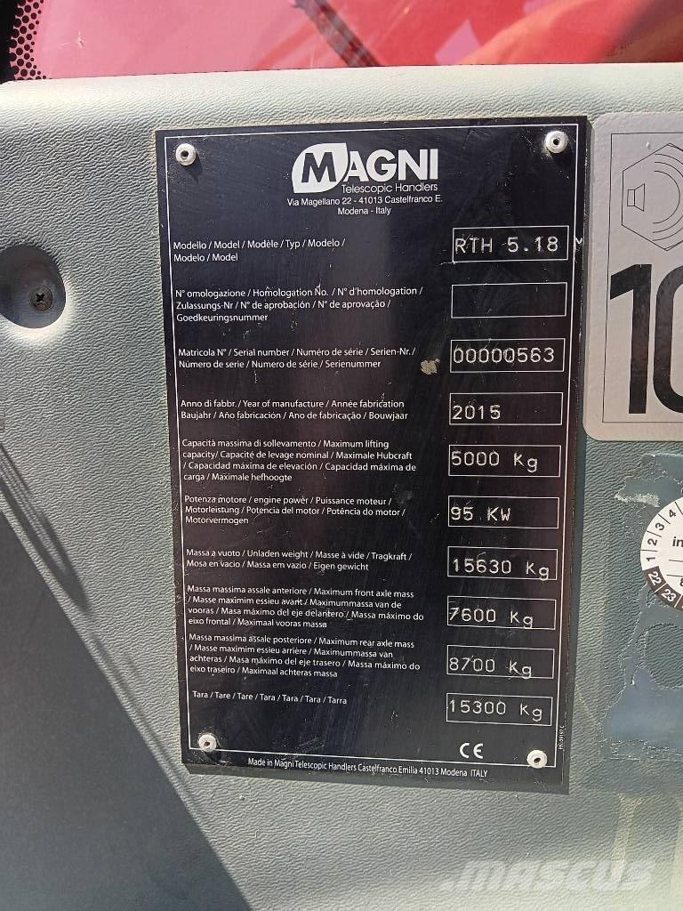 Magni RTH5.18 Teleskopiskie manipulatori
