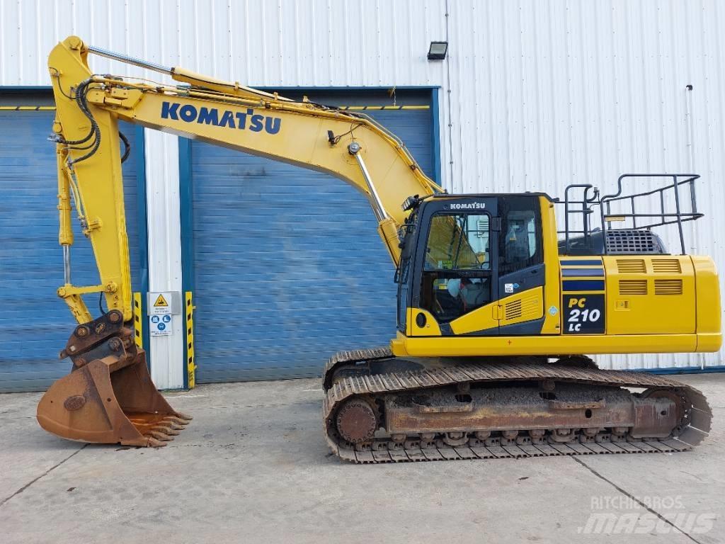 Komatsu PC210LCI-10 Kāpurķēžu ekskavatori