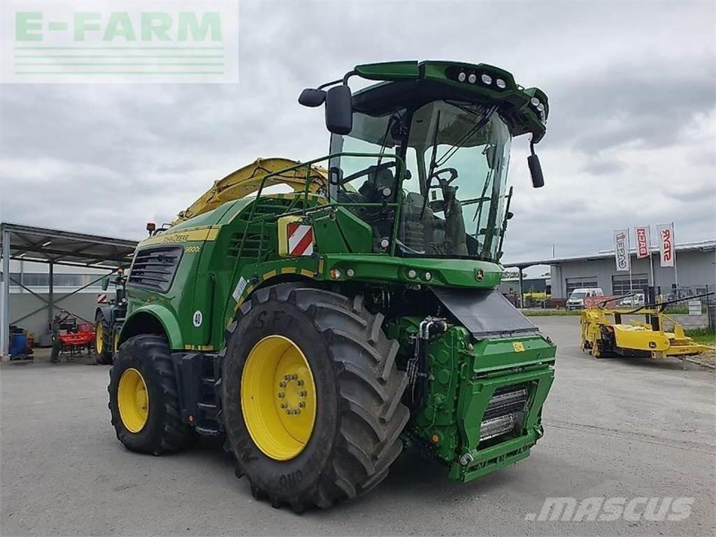 John Deere 9800 Lopbarības novācēji