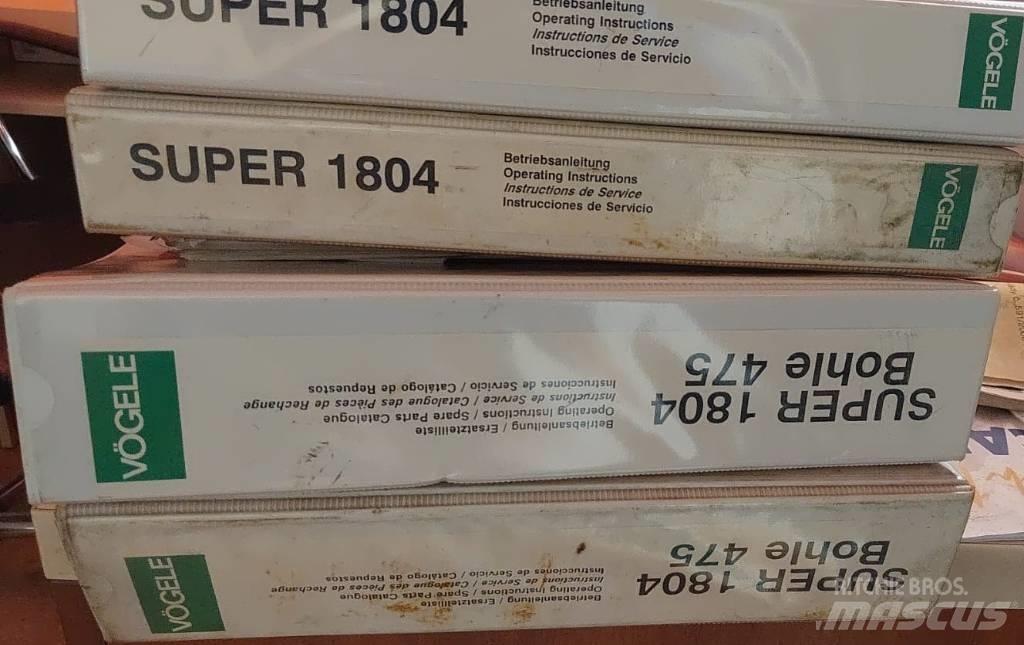 Vögele 1804 Asfalta klājēji