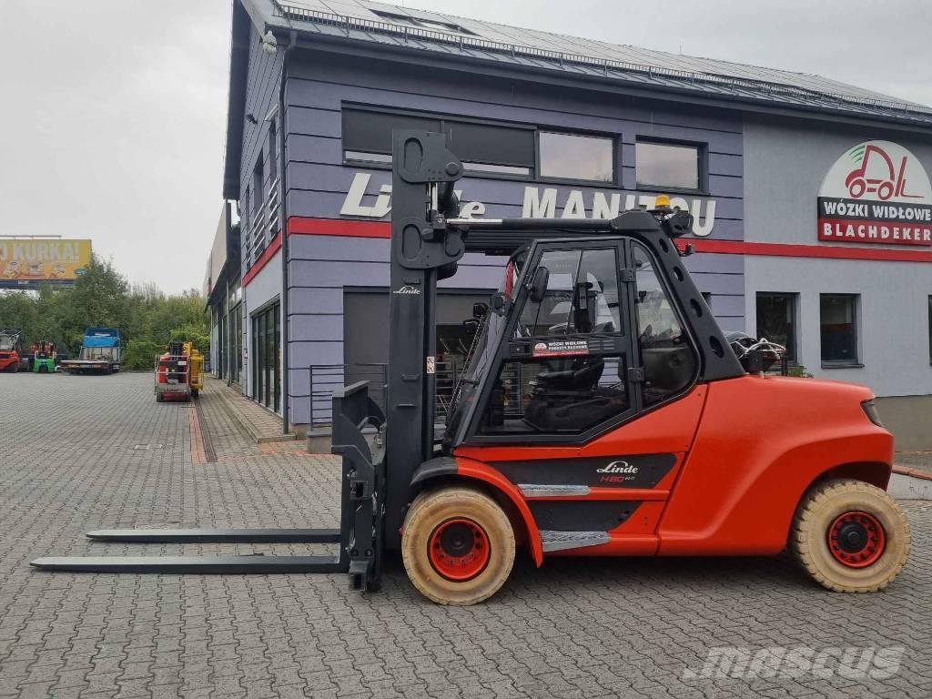 Linde H80T-03/1100 LPG tehnika