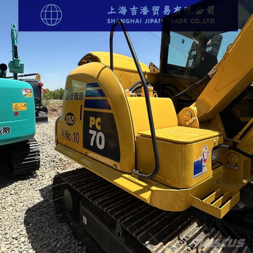 Komatsu PC 70 Kāpurķēžu ekskavatori