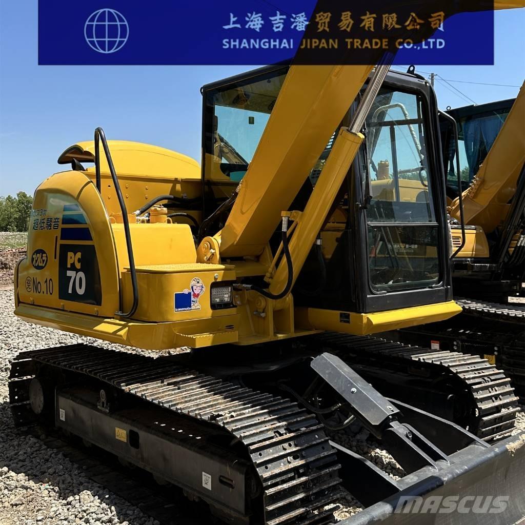Komatsu PC 70 Kāpurķēžu ekskavatori