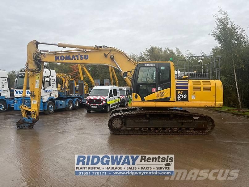 Komatsu PC 210 LC-11 Kāpurķēžu ekskavatori