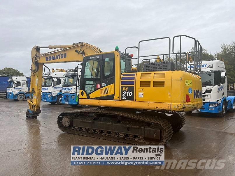 Komatsu PC 210 LC-11 Kāpurķēžu ekskavatori