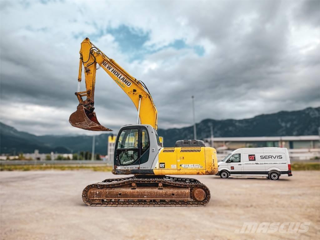 New Holland E 245 B Kāpurķēžu ekskavatori