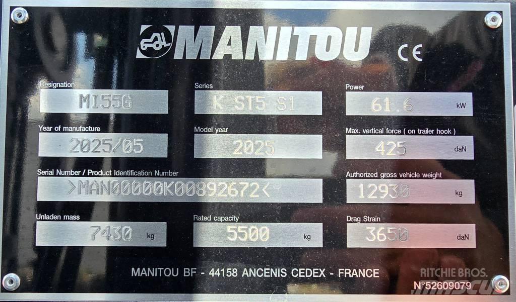 Manitou MI 55 G LPG tehnika