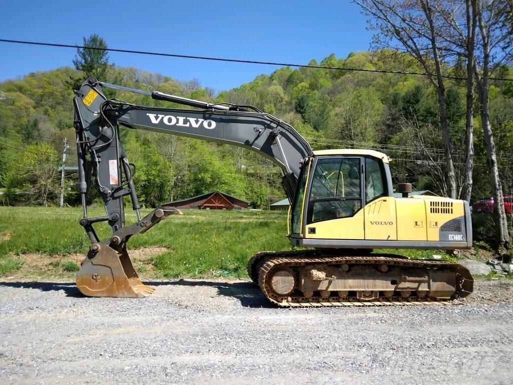 Volvo EC 160 C Kāpurķēžu ekskavatori