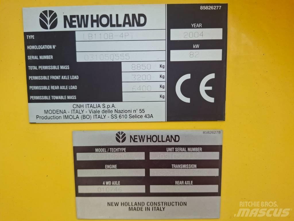 New Holland LB 110 B Ekskavatori-iekrāvēji