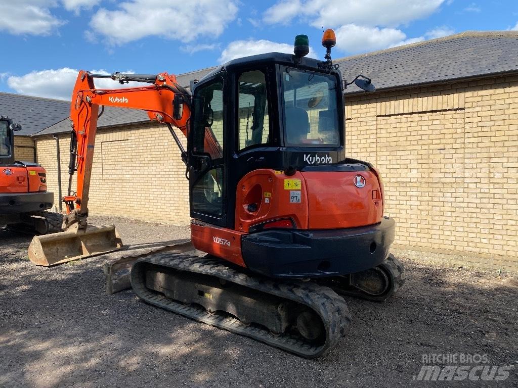 Kubota Kx057 Mini ekskavatori < 7 t