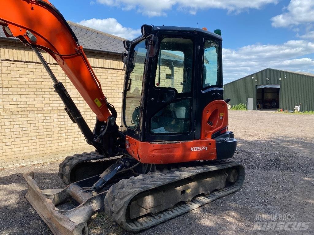 Kubota Kx057 Mini ekskavatori < 7 t