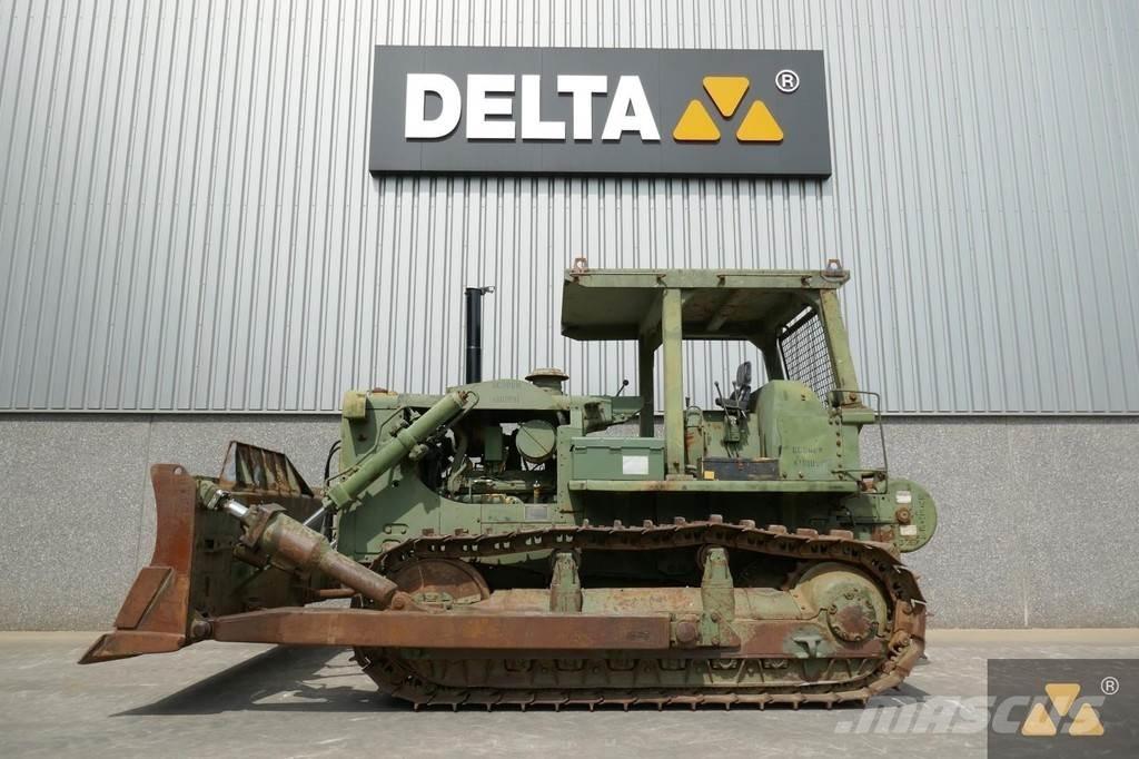 CAT D7F Ex-army Kāpurķēžu buldozeri