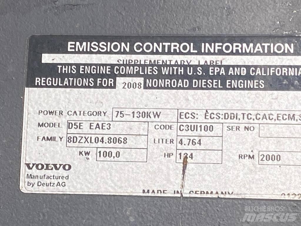 Volvo EW 140 C Ekskavatori uz riteņiem