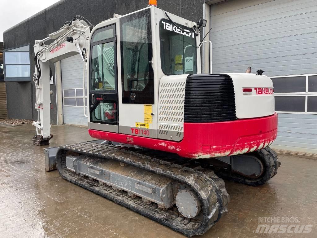 Takeuchi TB1140 Kāpurķēžu ekskavatori
