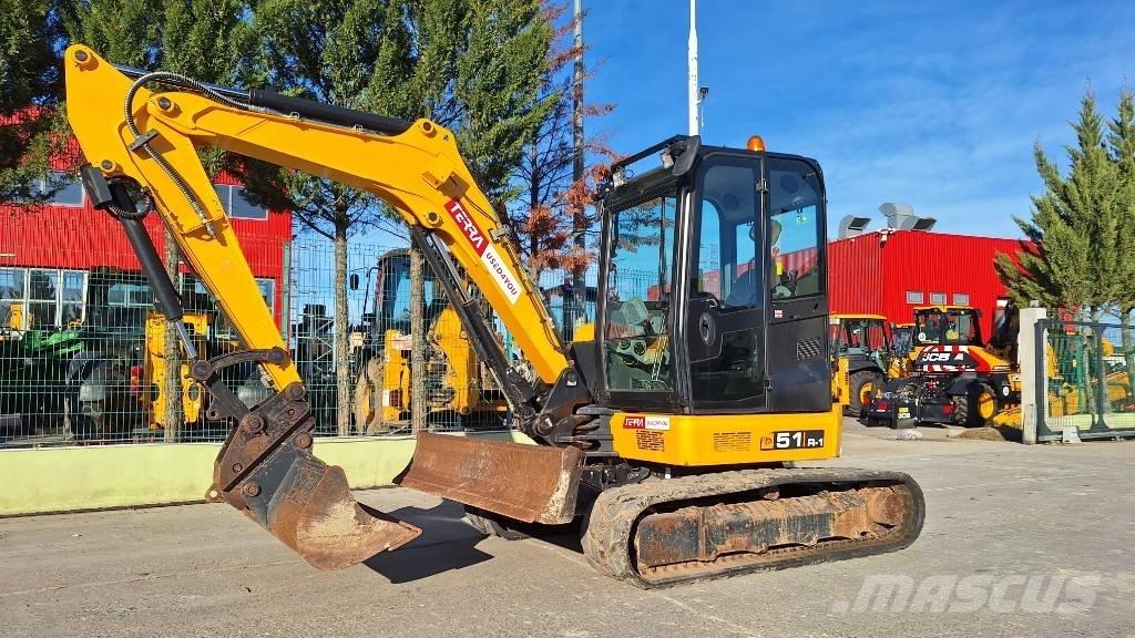JCB 51 R-1 Mini ekskavatori < 7 t