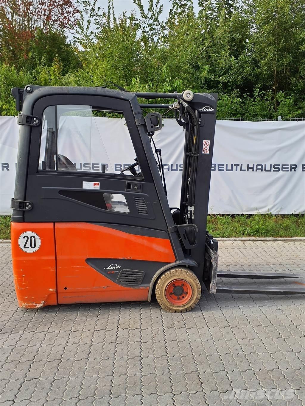 Linde E16 Elektriskie iekrāvēji
