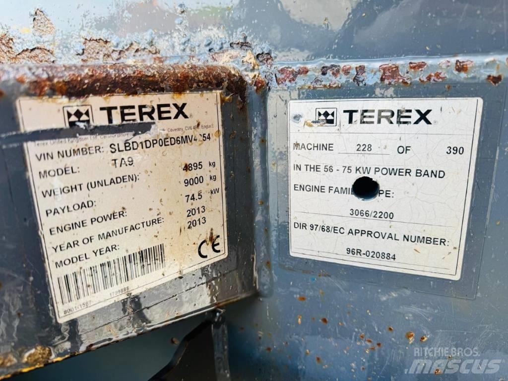 Terex TA9 Mini pašizgāzēji