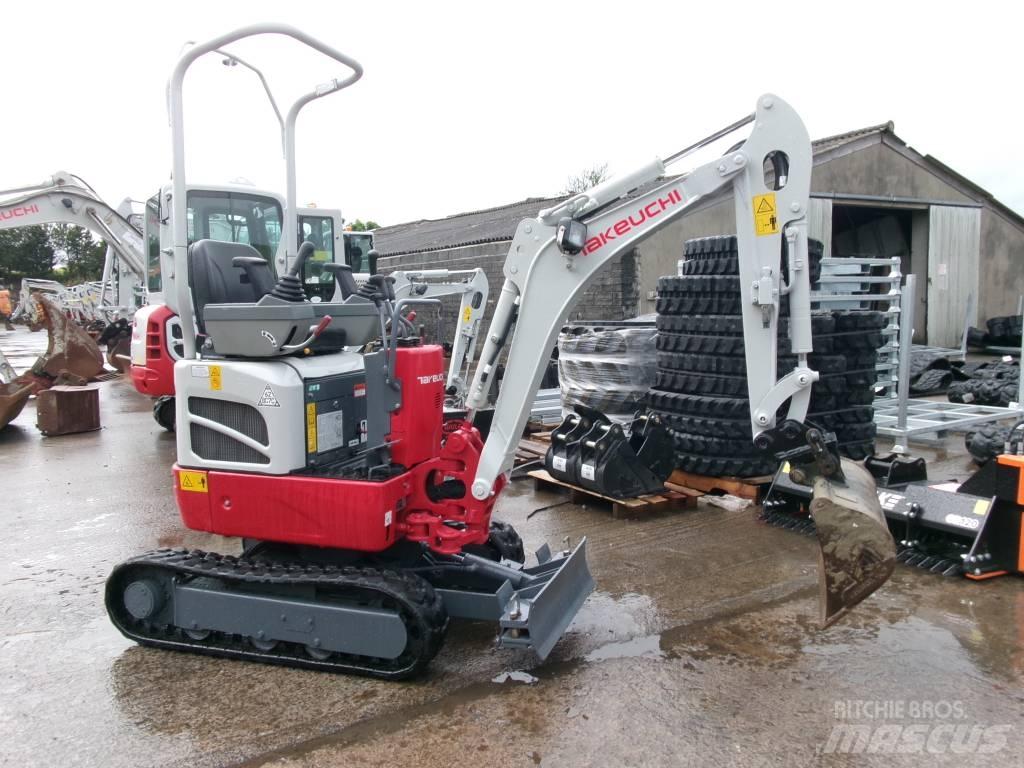 Takeuchi TB 210 R Mini ekskavatori < 7 t