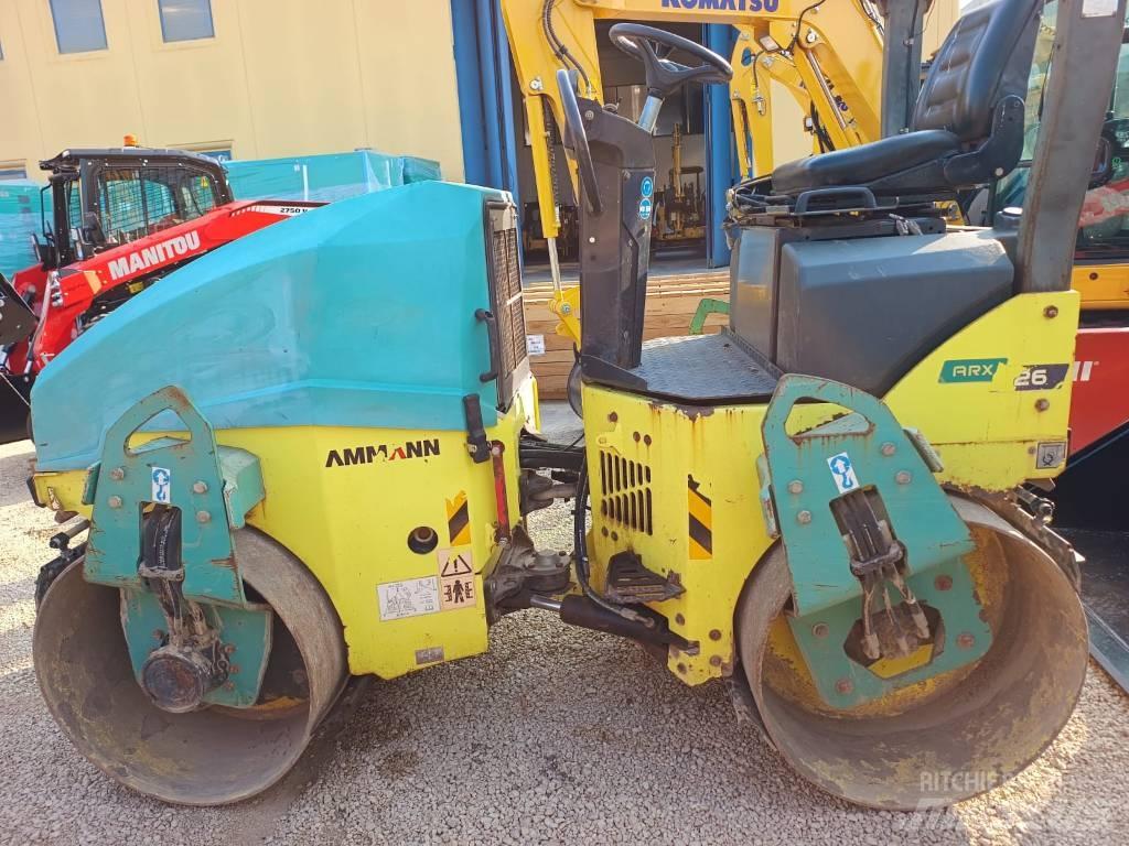 Ammann ARX 26 Divvalču grunts veltņi