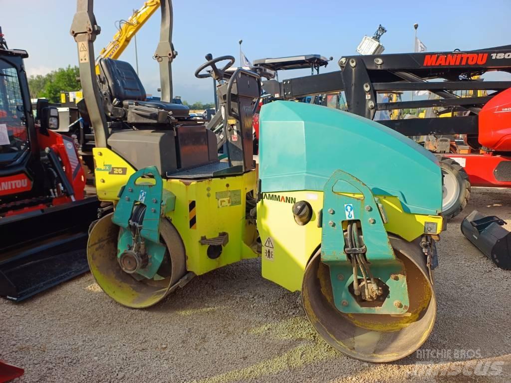 Ammann ARX 26 Divvalču grunts veltņi