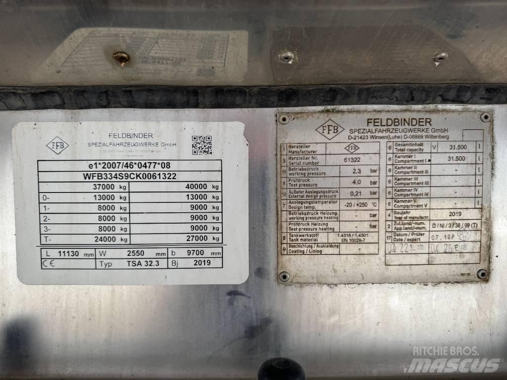 Feldbinder TSA 32,3 Autocisternas