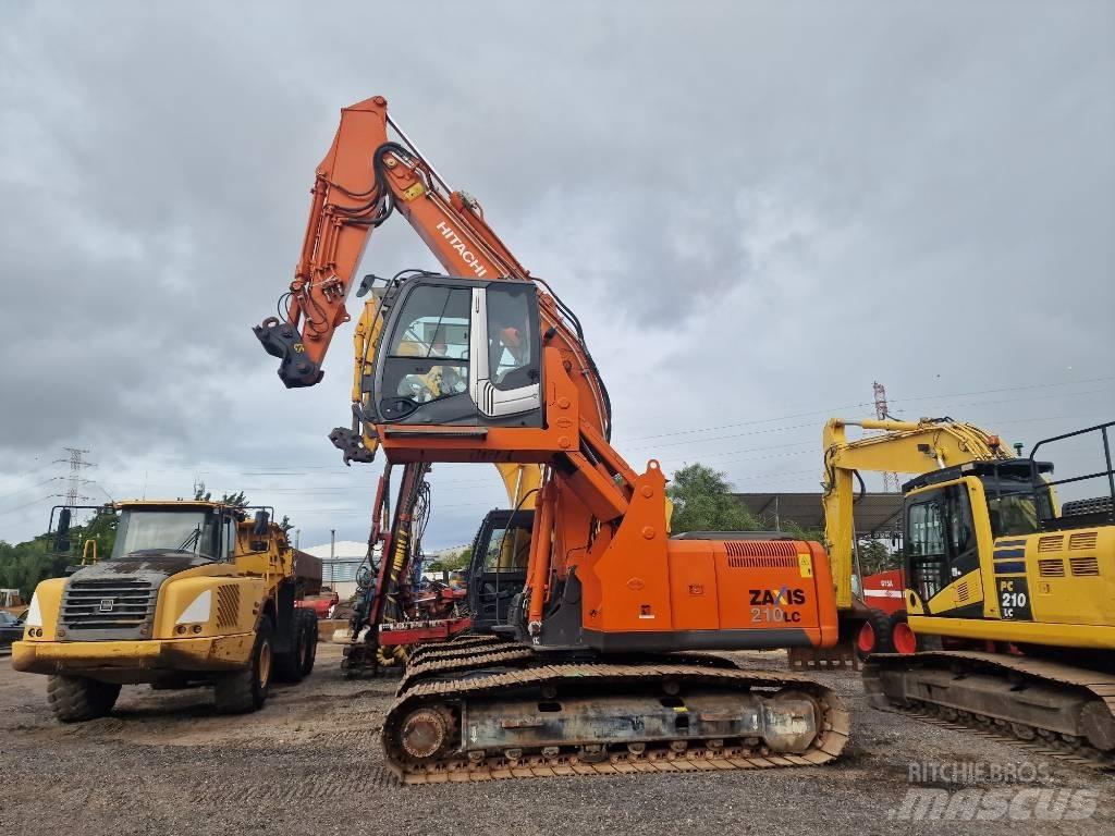 Hitachi ZX 210 LC Kāpurķēžu ekskavatori