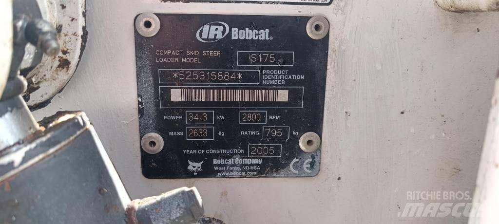 Bobcat S 175 Lietoti riteņu kompaktiekrāvēji