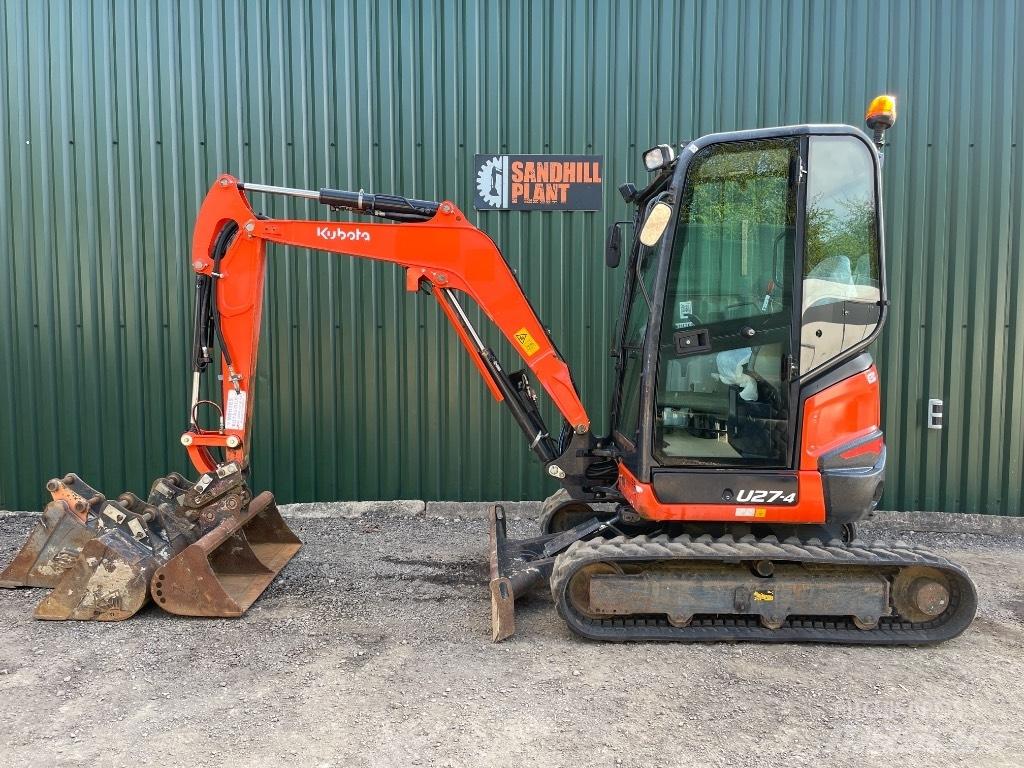 Kubota U 27-4 Mini ekskavatori < 7 t