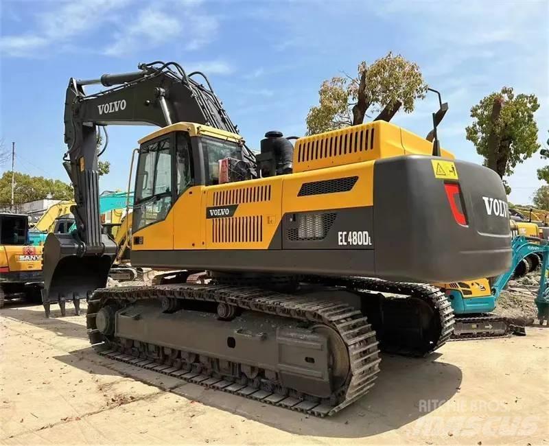 Volvo EC480DL Kāpurķēžu ekskavatori