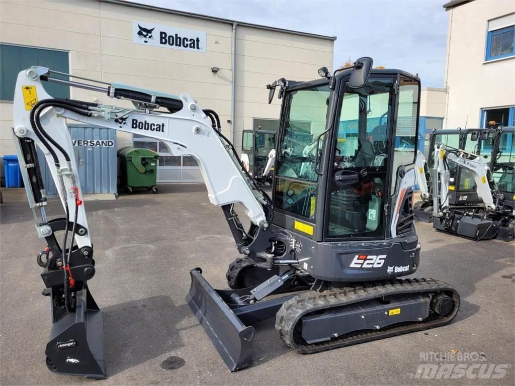 Bobcat E 26 Mini ekskavatori < 7 t