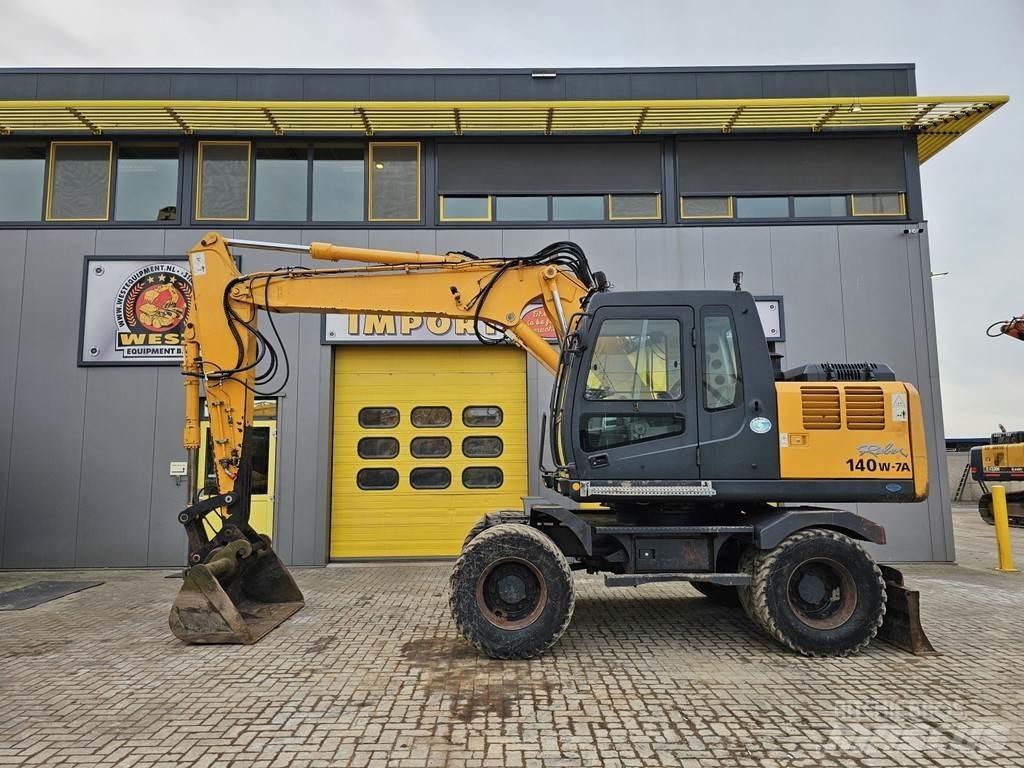 Hyundai R140W-7A Ekskavatori uz riteņiem