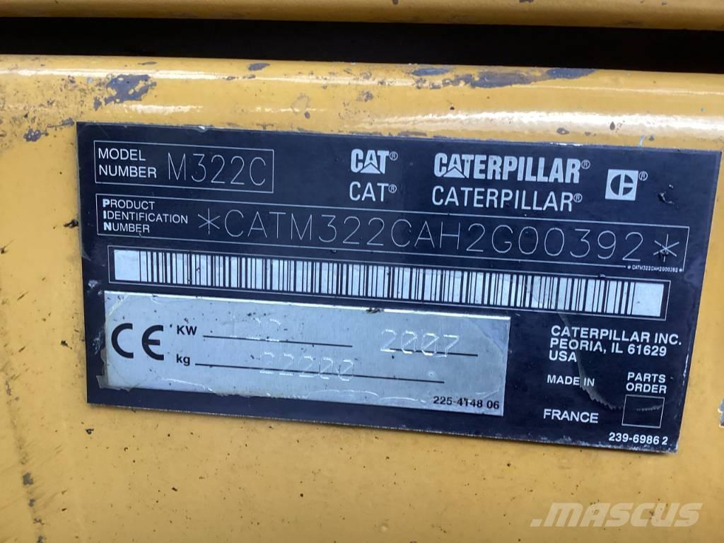 CAT M 322 C MH Industriālie iekrāvēji
