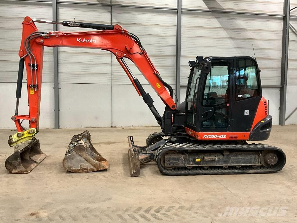 Kubota KX 080-4 A 2 Vidēja lieluma ekskavatori 7 t - 12 t