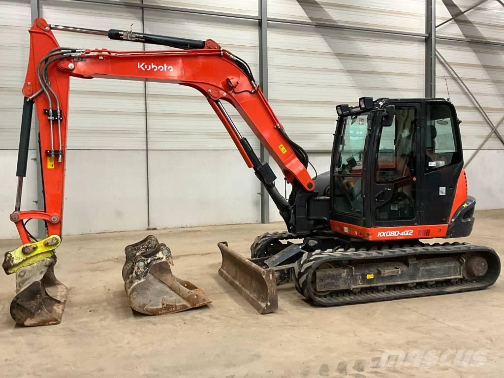 Kubota KX 080-4 A 2 Vidēja lieluma ekskavatori 7 t - 12 t