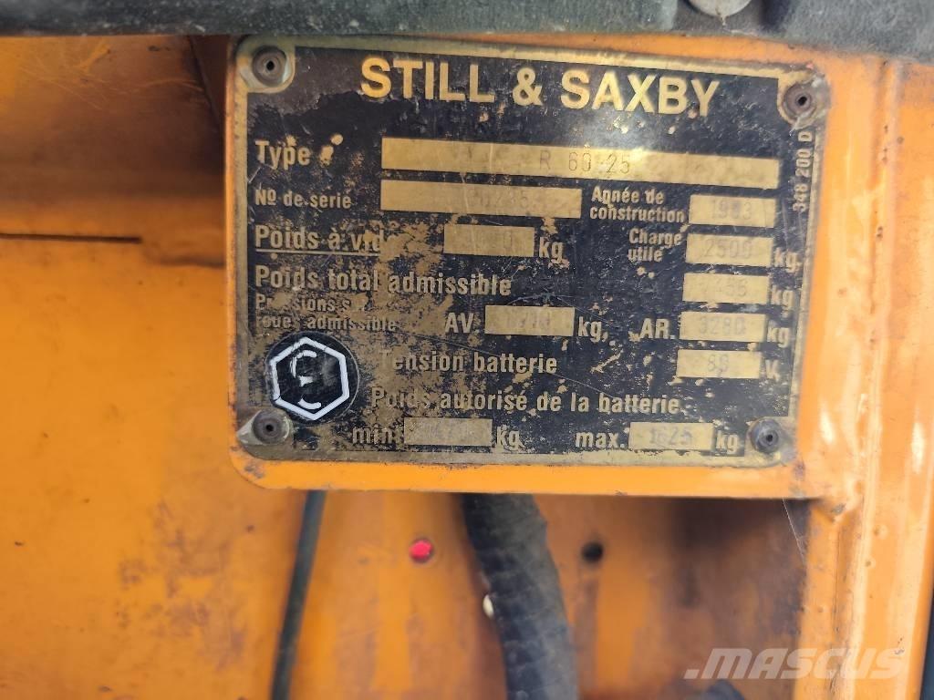 Still R 60-25 Elektriskie iekrāvēji