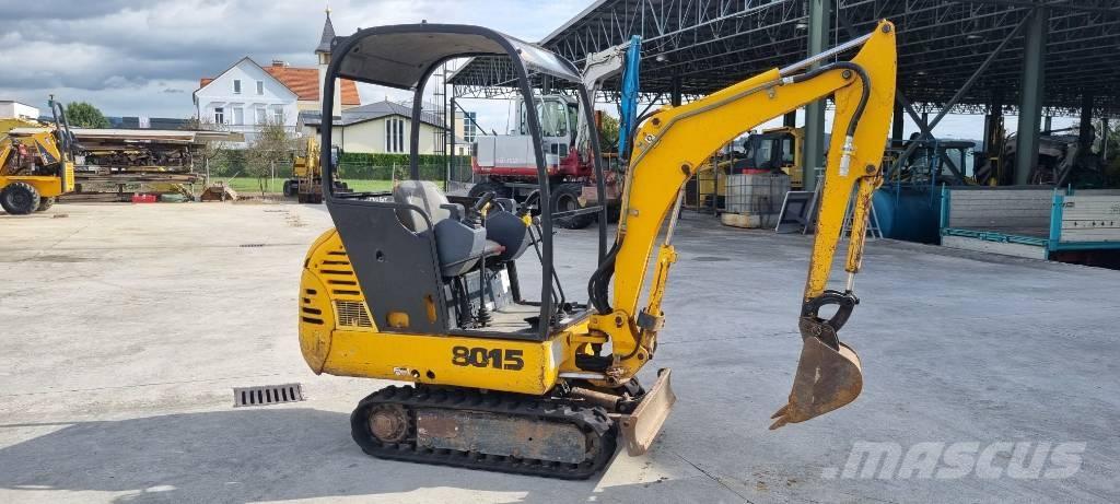 JCB 8015 Mini ekskavatori < 7 t