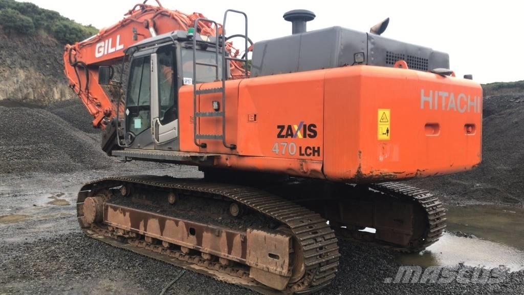  zaxis 470 LCH ZAXIS Kāpurķēžu ekskavatori