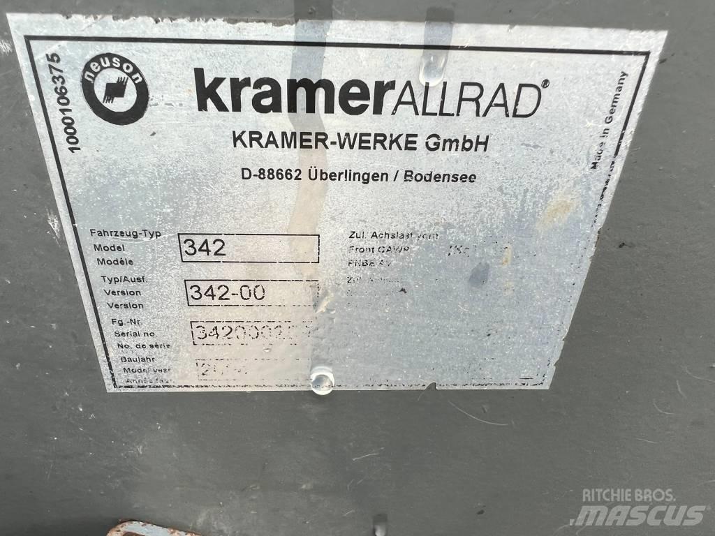 Kramer 380 shovel Iekrāvēji uz riteņiem