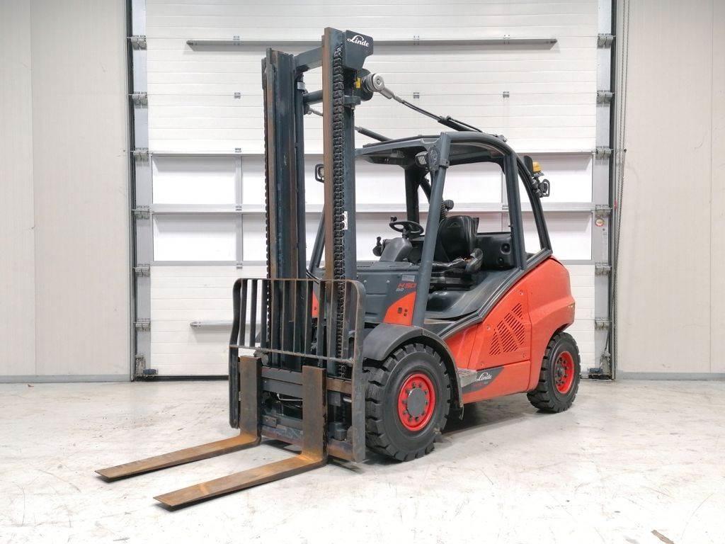 Linde H50D-02 Tehnika ar dīzeļa dzinēju
