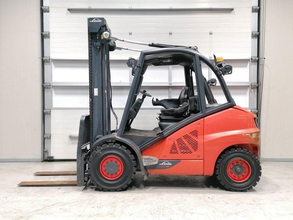 Linde H50D-02 Tehnika ar dīzeļa dzinēju