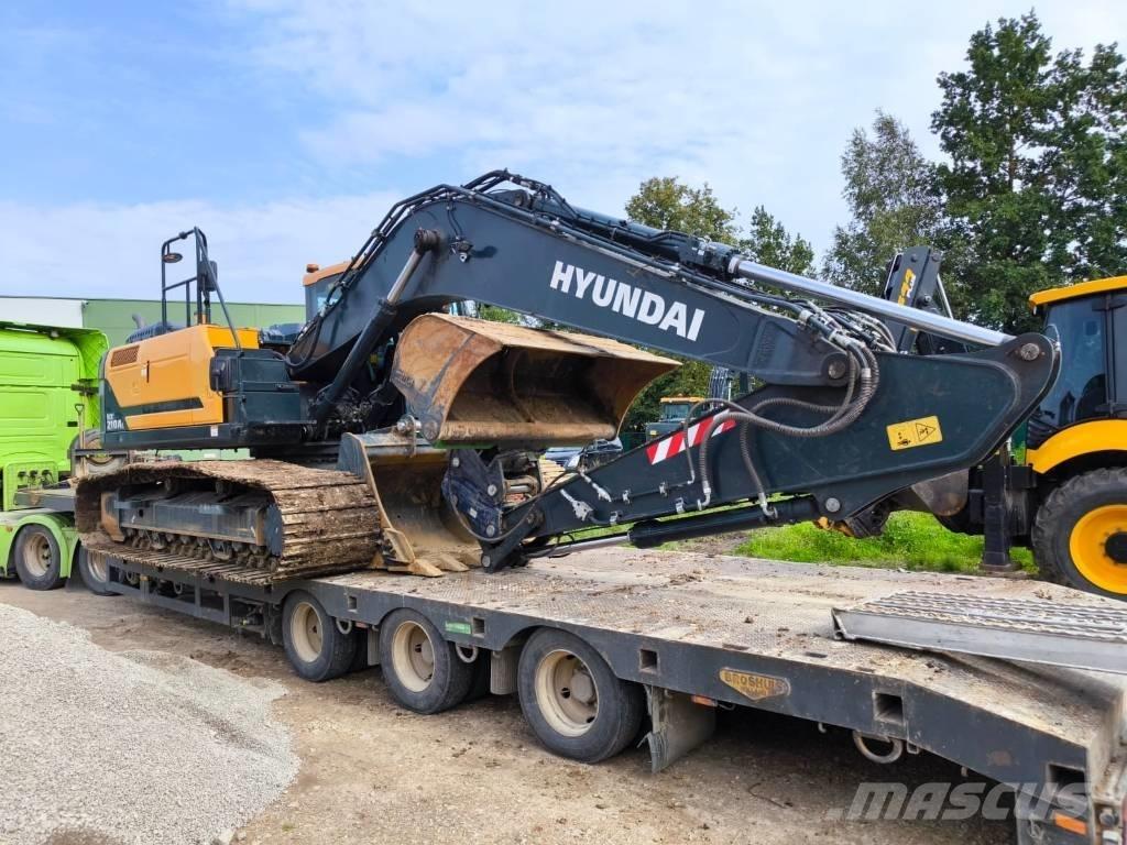 Hyundai HX 210 AL Kāpurķēžu ekskavatori
