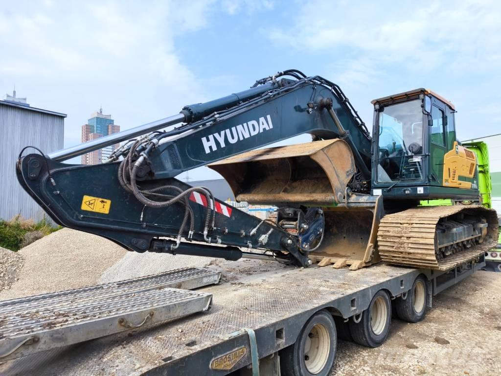 Hyundai HX 210 AL Kāpurķēžu ekskavatori