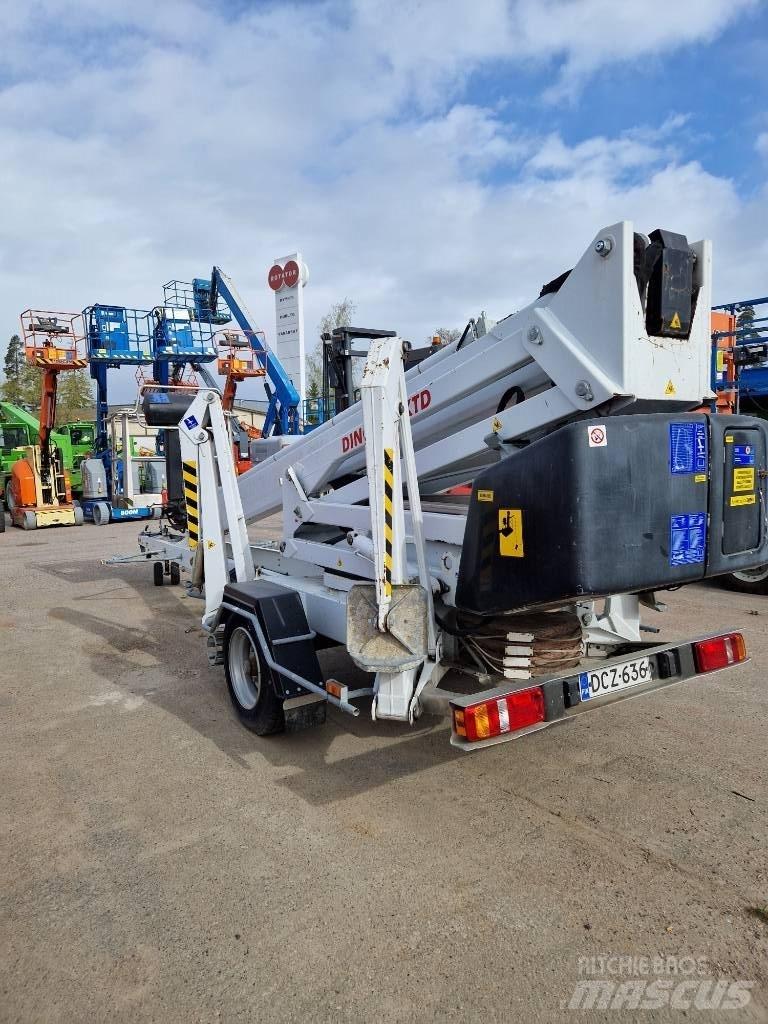 Dino 260 XTD Pacēlājplatformas - piekabes