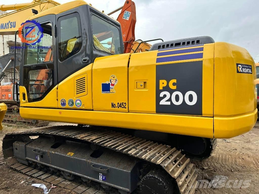 Komatsu PC 200-7 Kāpurķēžu ekskavatori