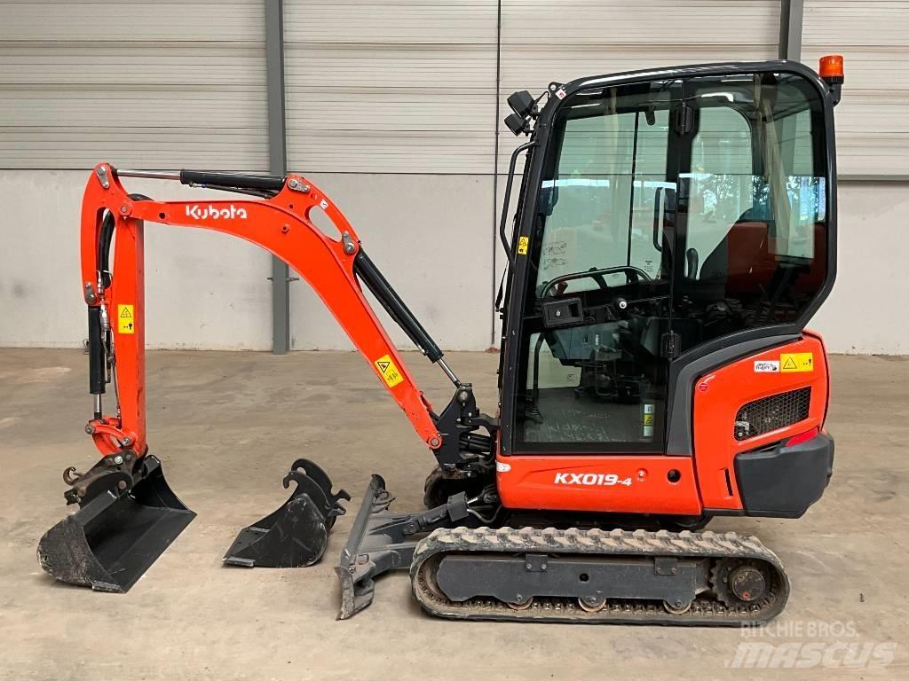 Kubota KX 019-4 Mini ekskavatori < 7 t