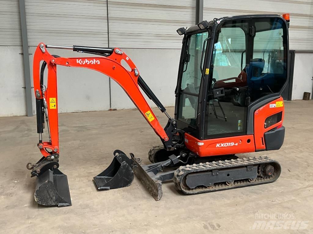 Kubota KX 019-4 Mini ekskavatori < 7 t